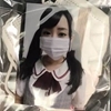 フォト付きマスク (白)